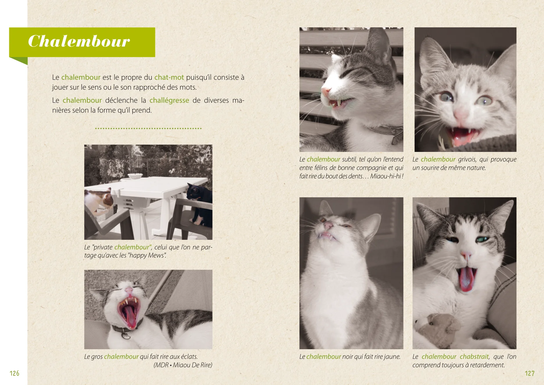 Charabia — page originale fournie